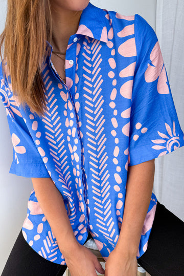 Blue Pink Print: kym