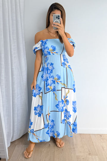 Sky Blue Floral: kym