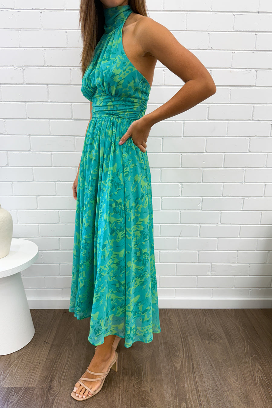 Blue Turquoise Floral