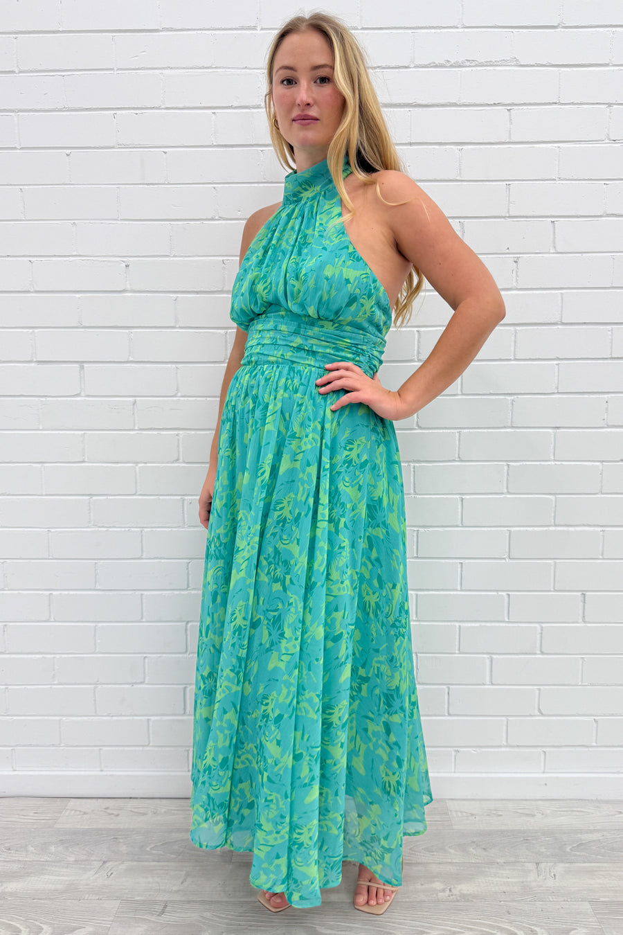 Blue Turquoise Floral