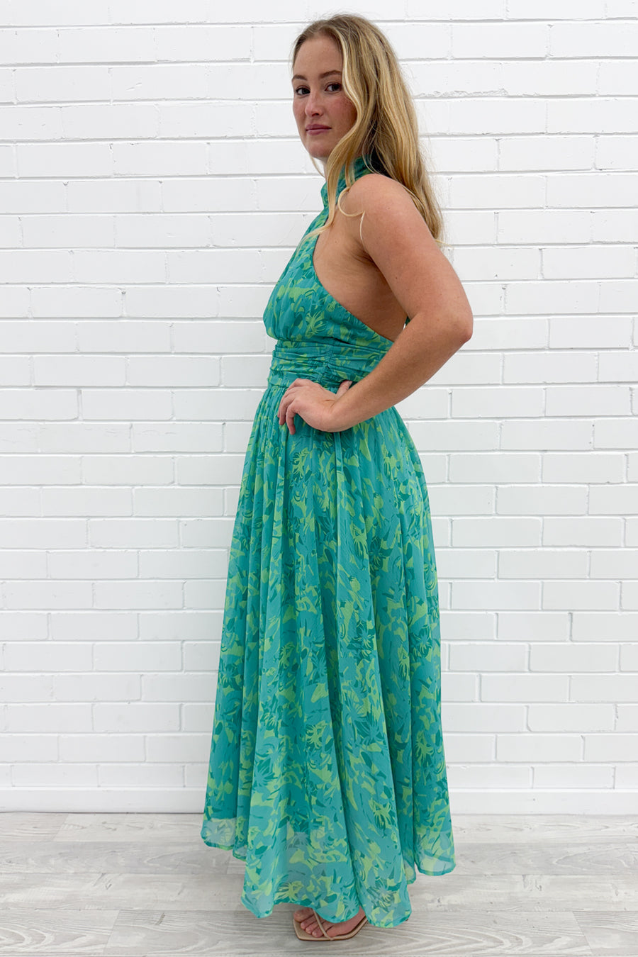 Blue Turquoise Floral