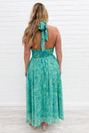 Blue Turquoise Floral