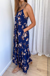 Navy Floral