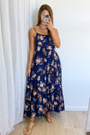 Navy Floral