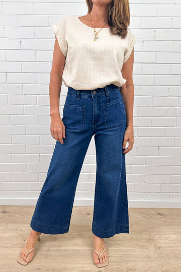 Dark Denim: clare