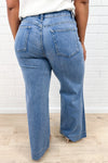 Willa High Rise Wide Leg Jeans - Denim
