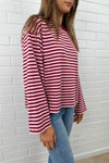 Burgundy Stripe