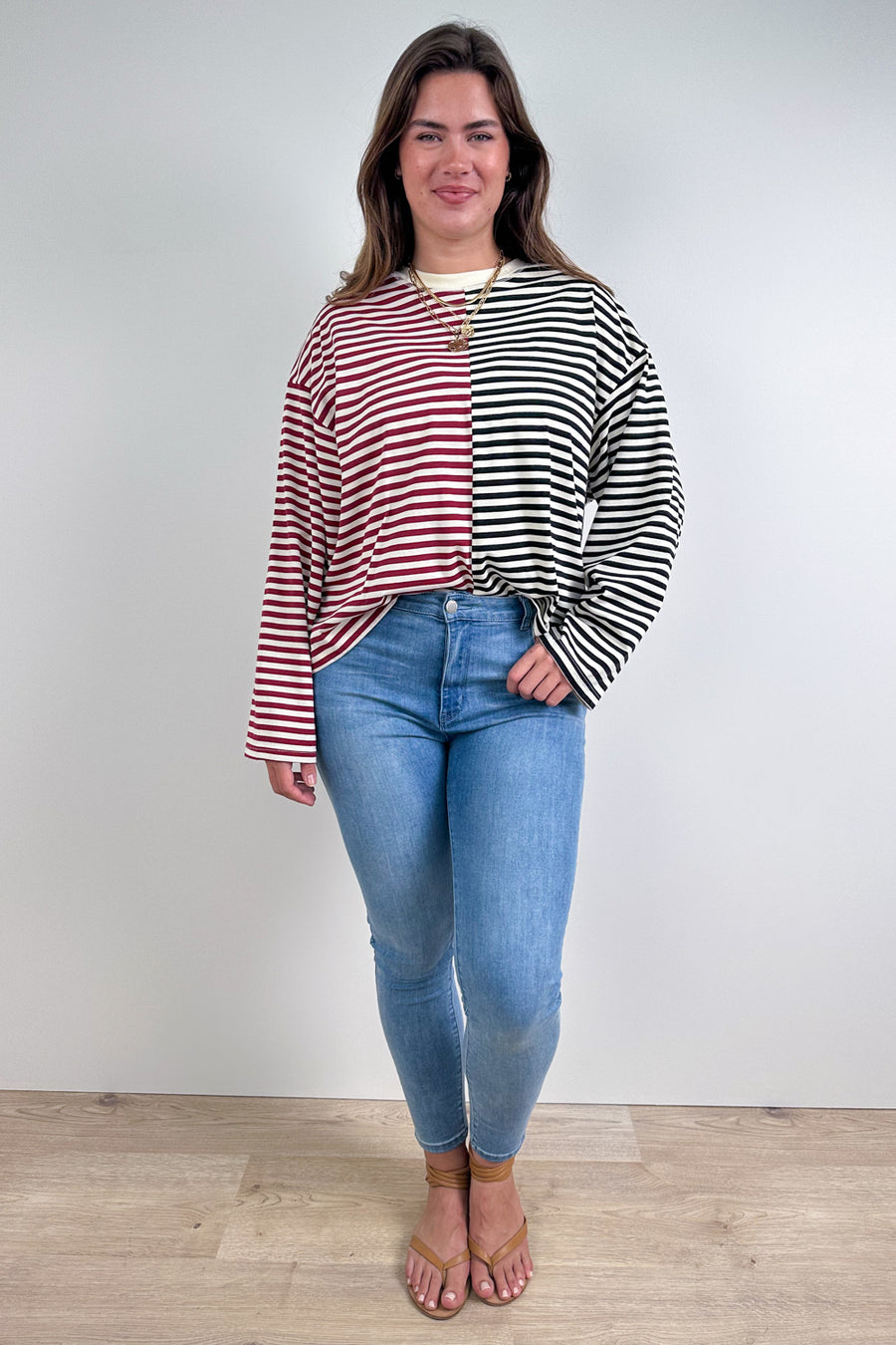 Red Black Stripe