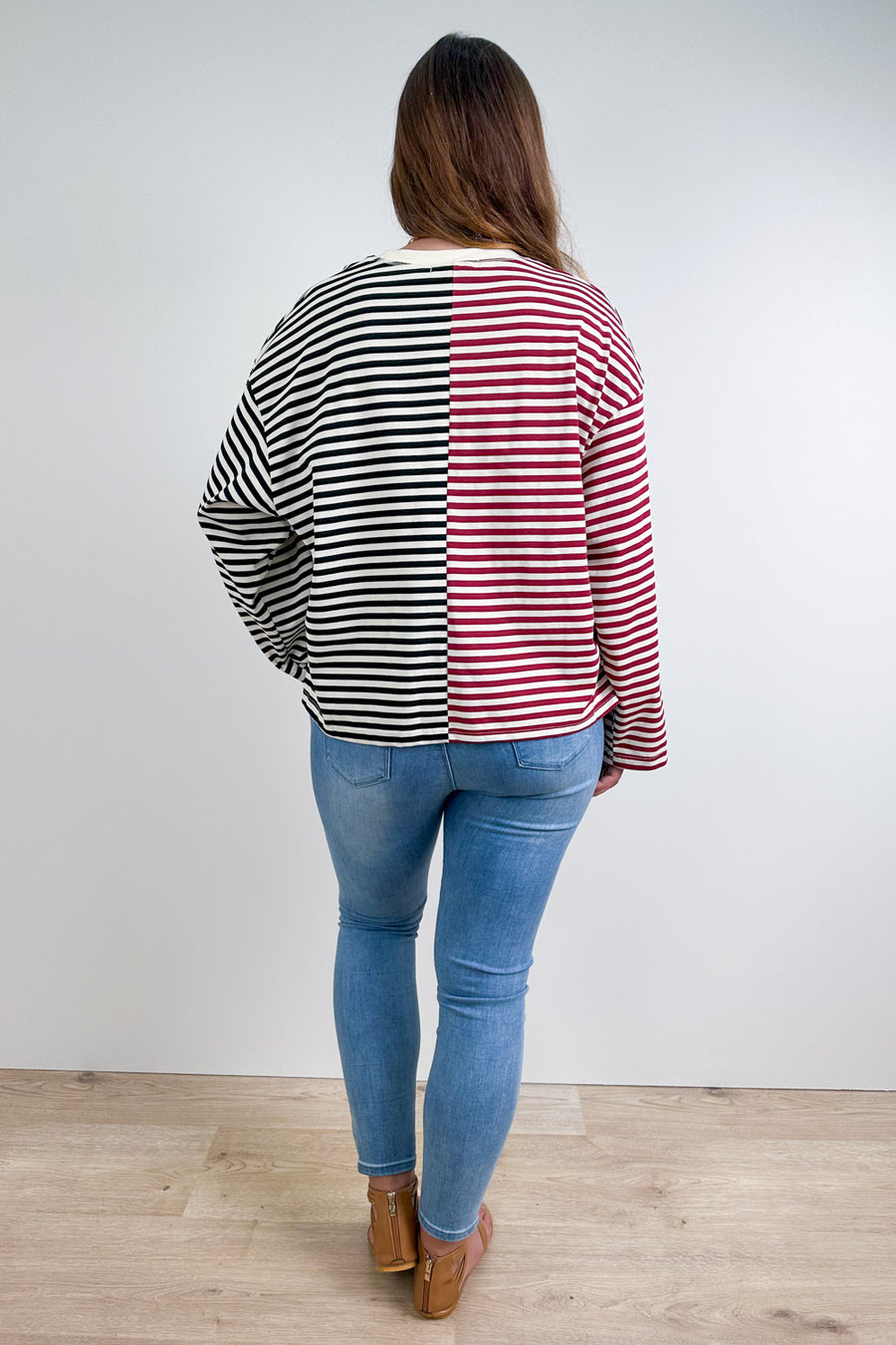 Red Black Stripe