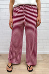 Burgundy Stripe