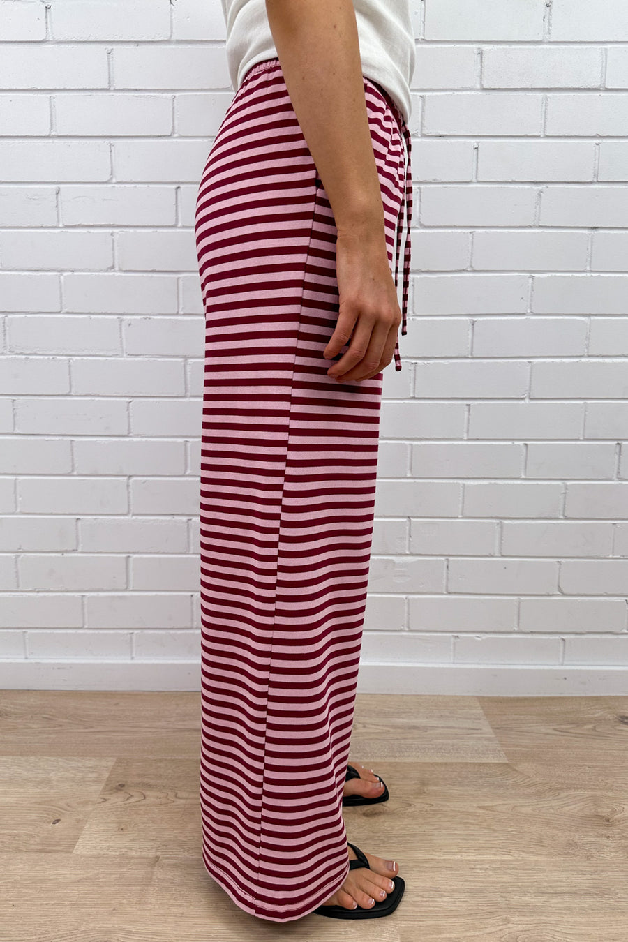 Burgundy Stripe