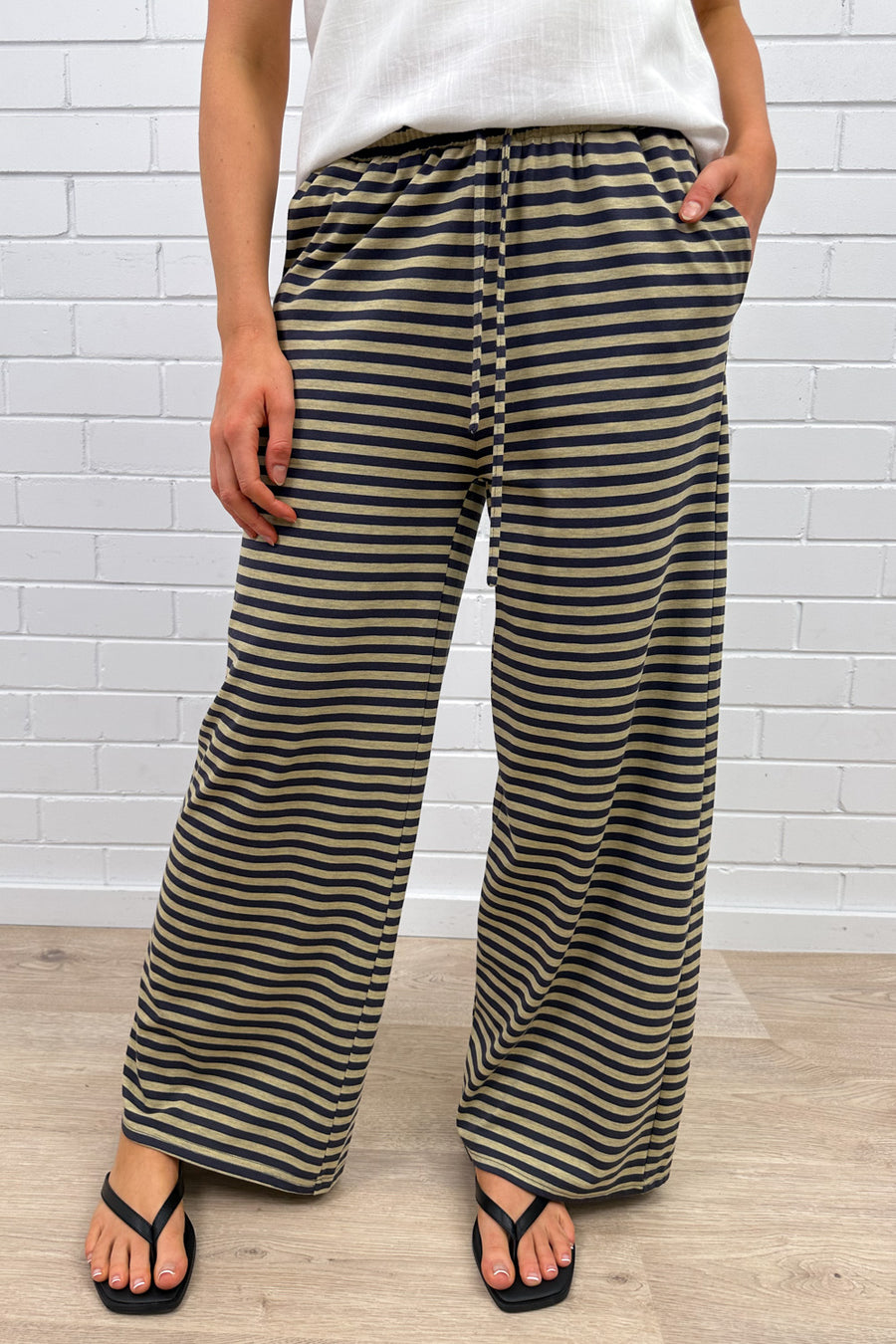 Washed Yellow Stripe