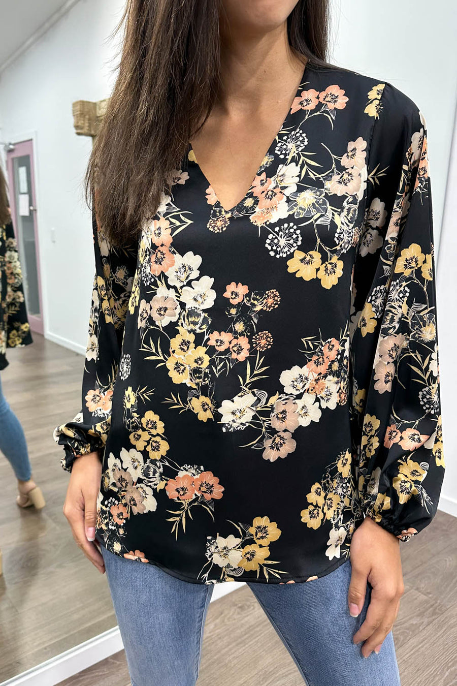 Black Floral