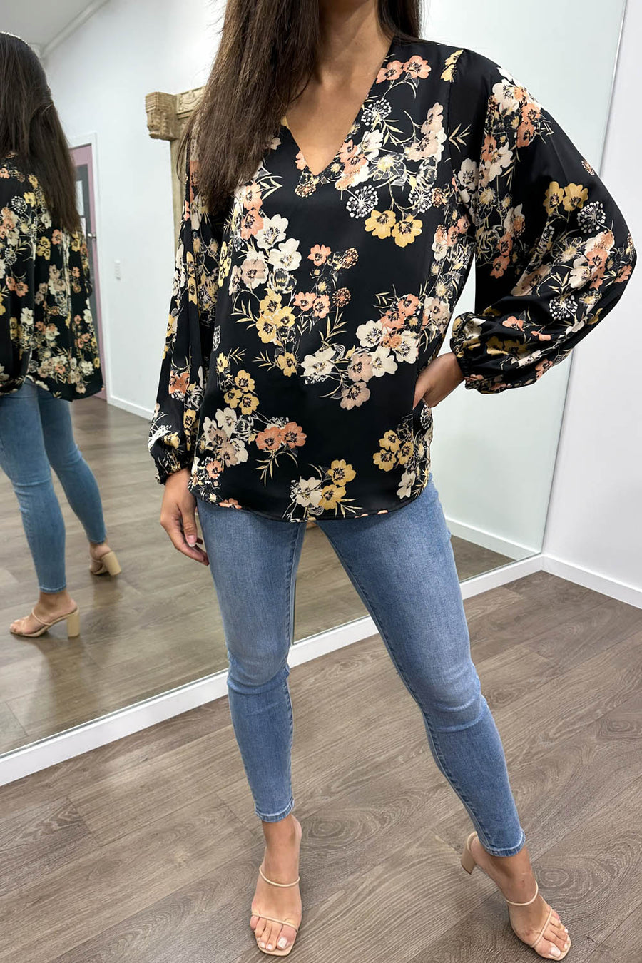 Black Floral