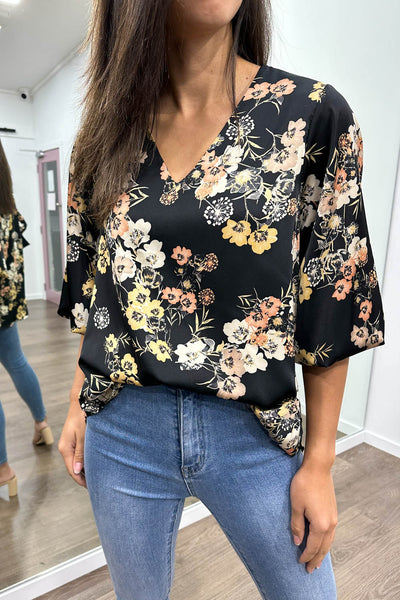 Black Floral