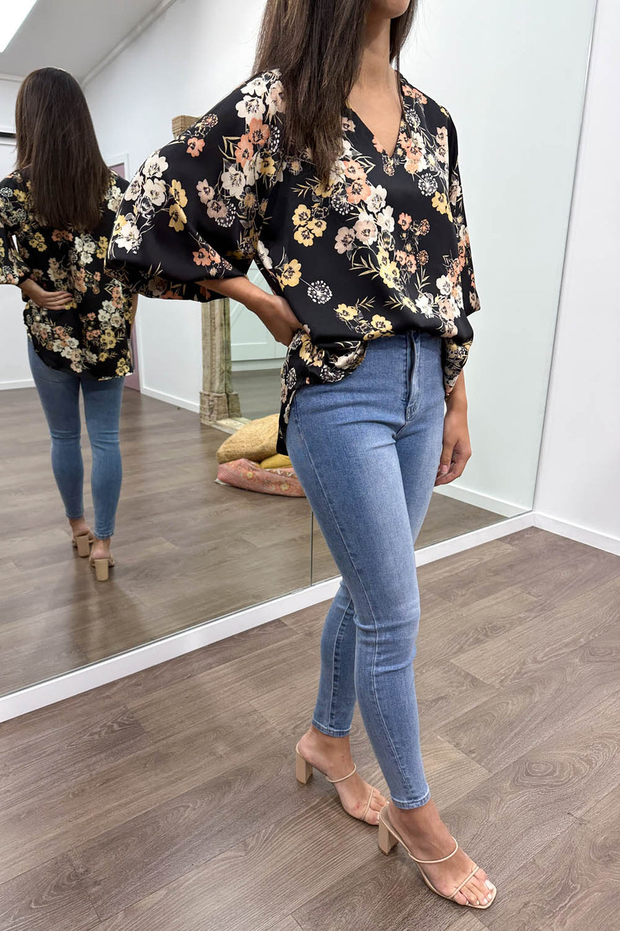 Black Floral