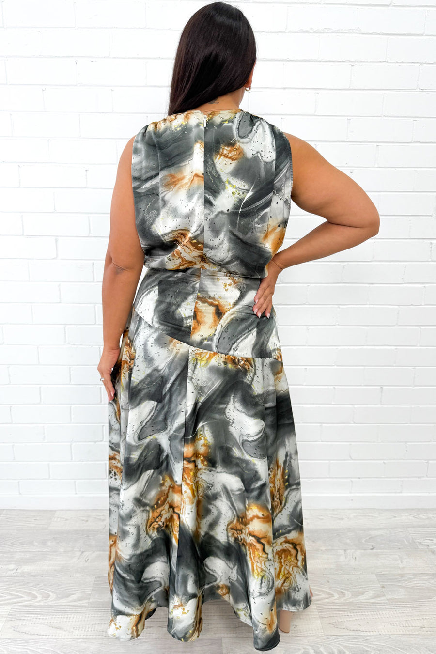 Grey Print