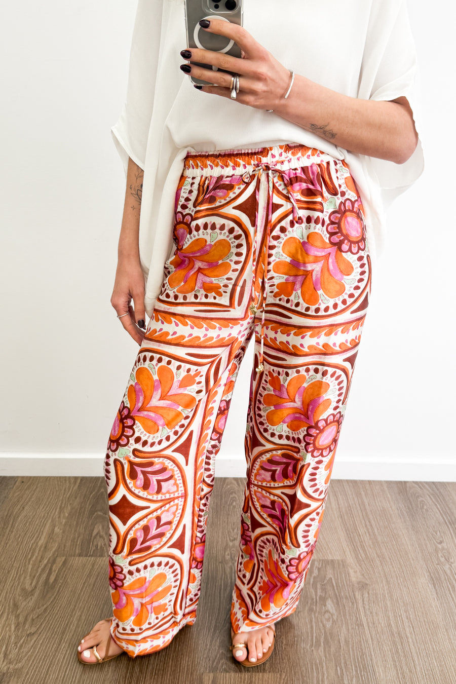Pink Orange Multi