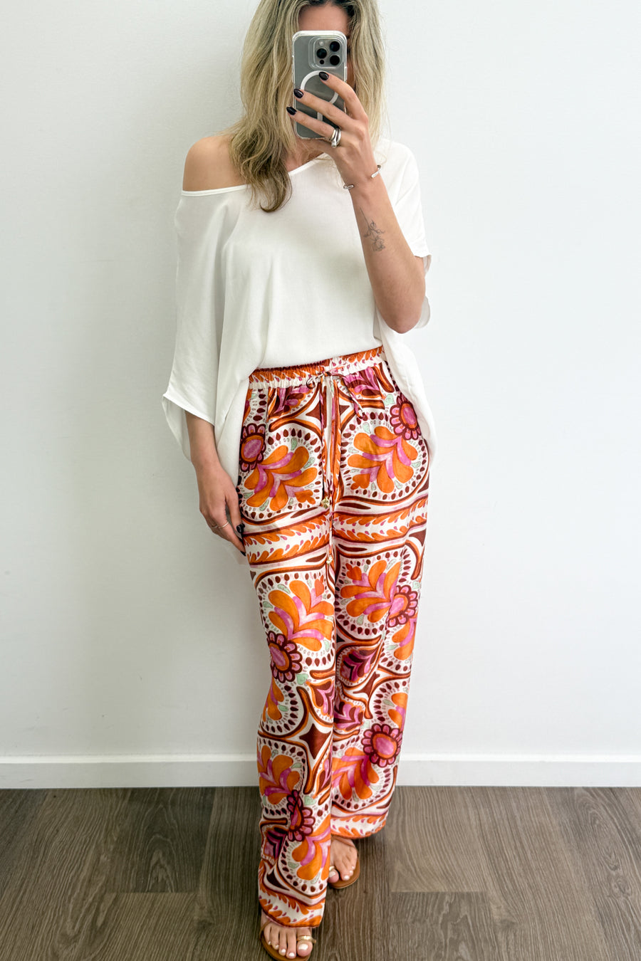 Pink Orange Multi