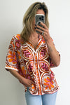 Pink Orange Multi