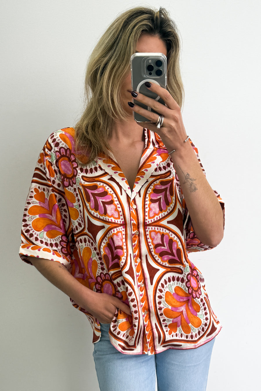 Pink Orange Multi