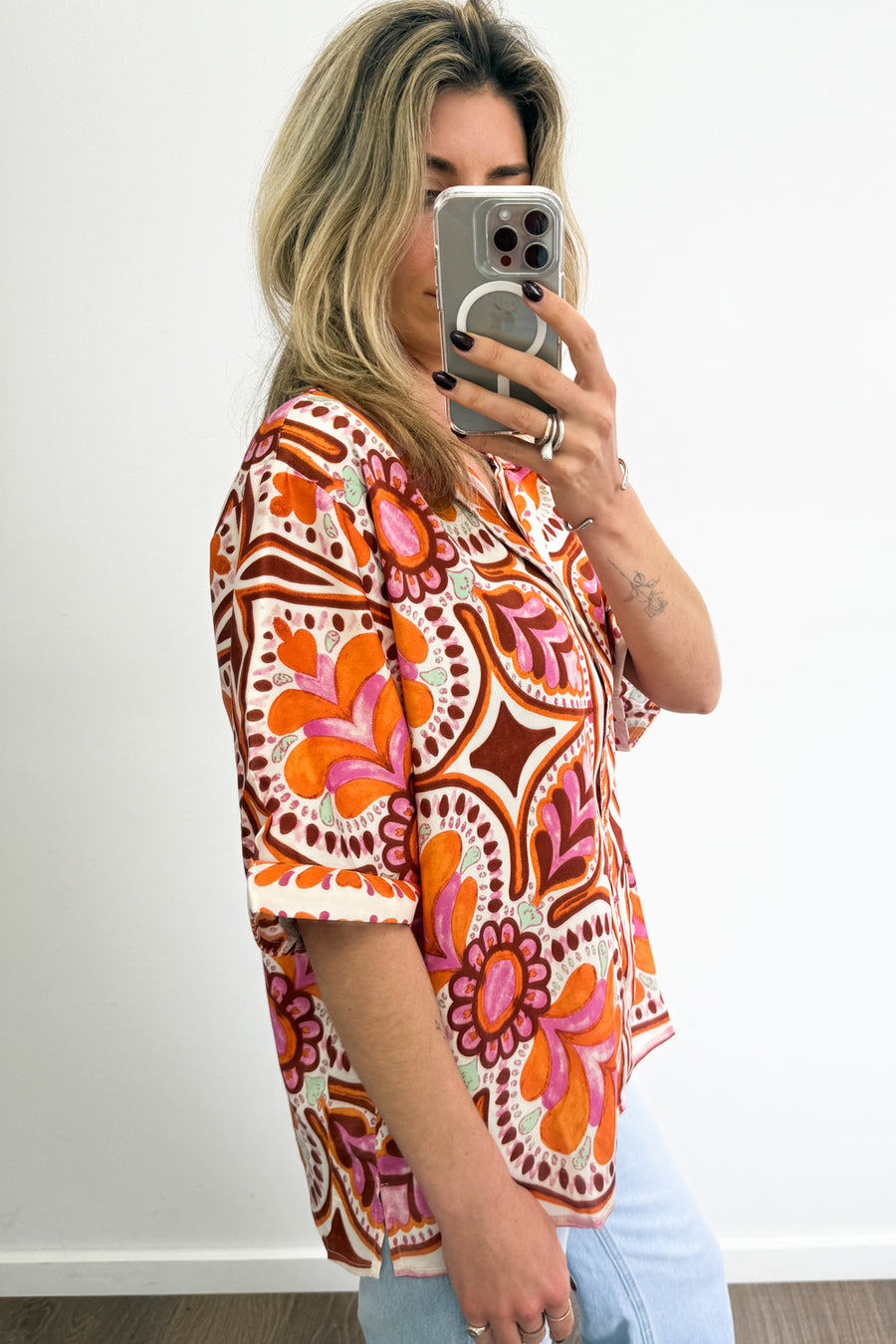 Pink Orange Multi
