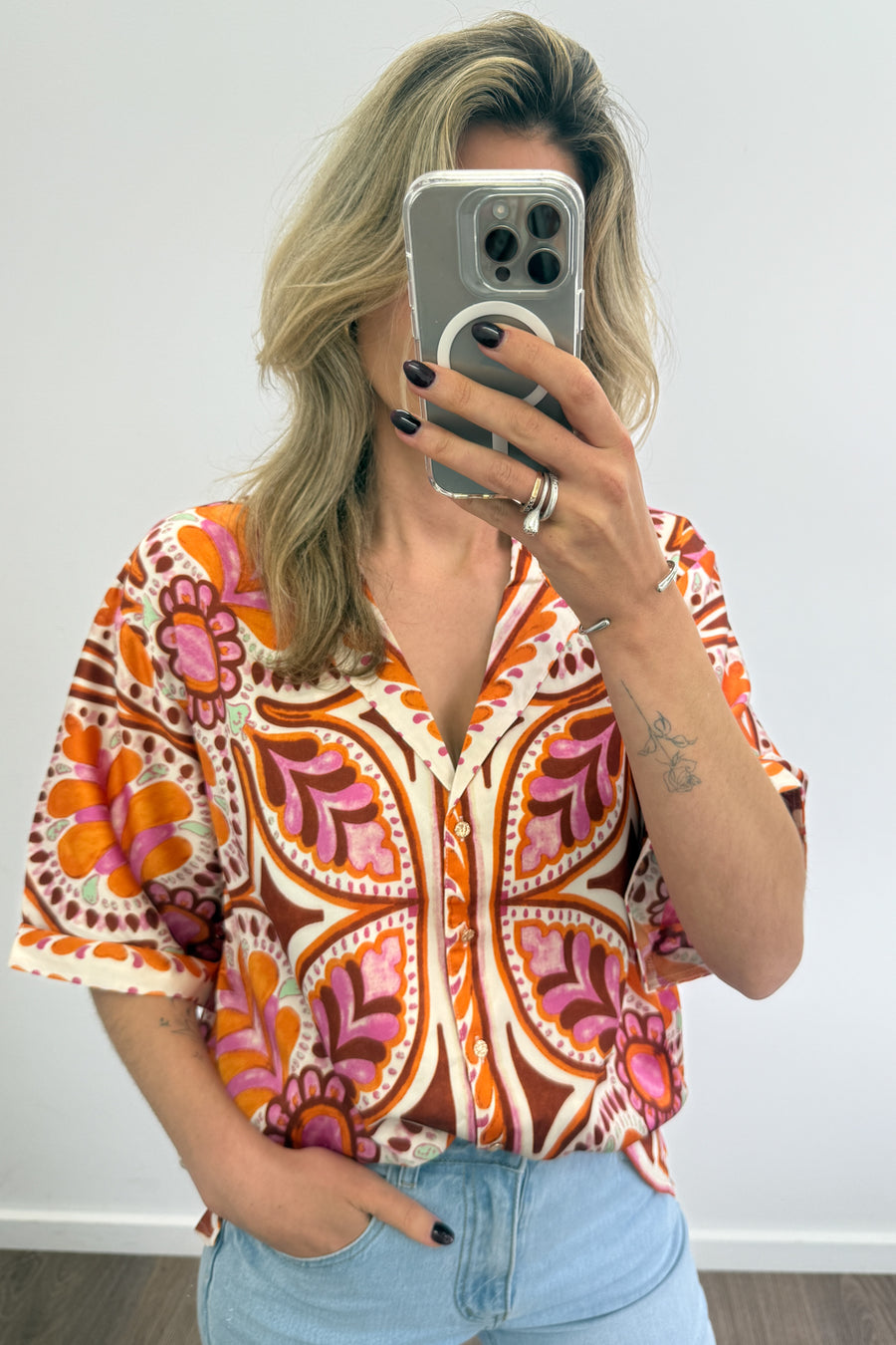 Pink Orange Multi