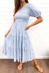 Blue White Stripe