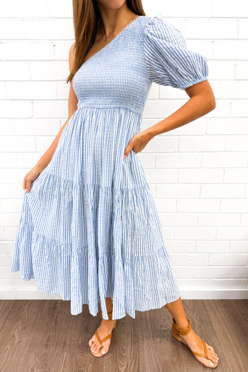 Blue White Stripe: kym