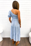 Blue White Stripe