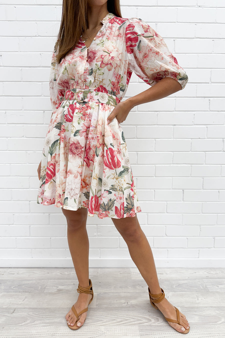 Cream Blush Floral
