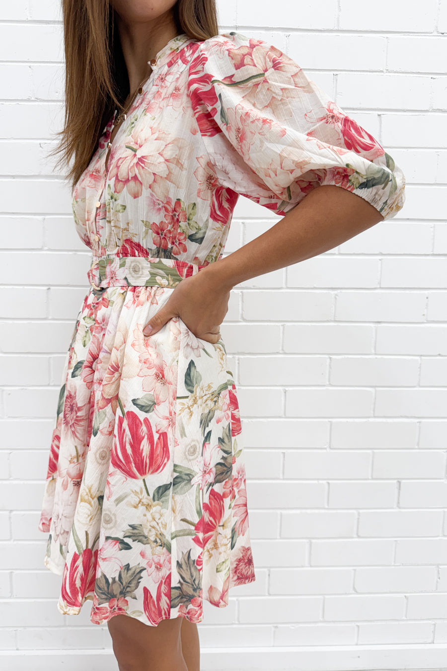Cream Blush Floral