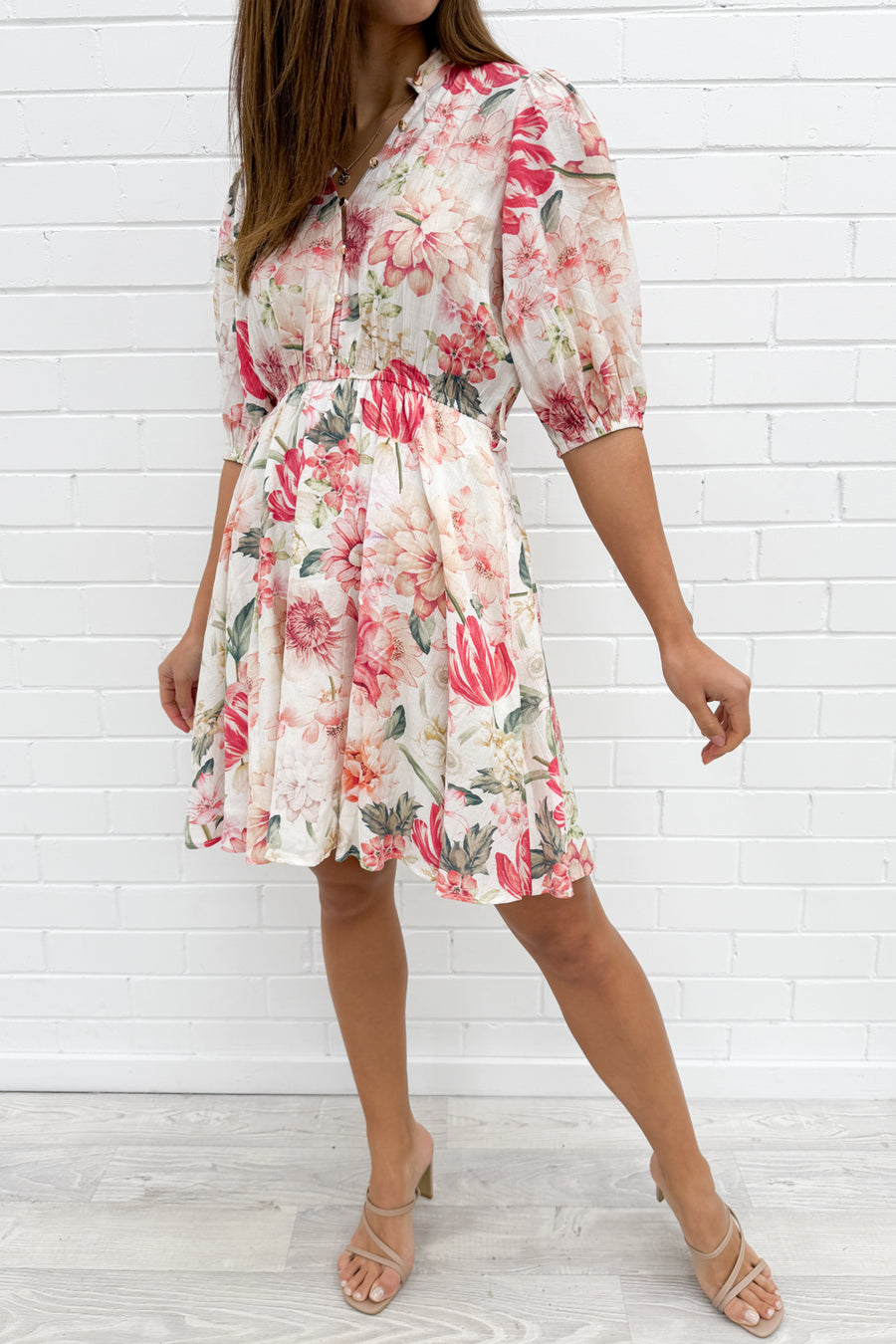 Cream Blush Floral