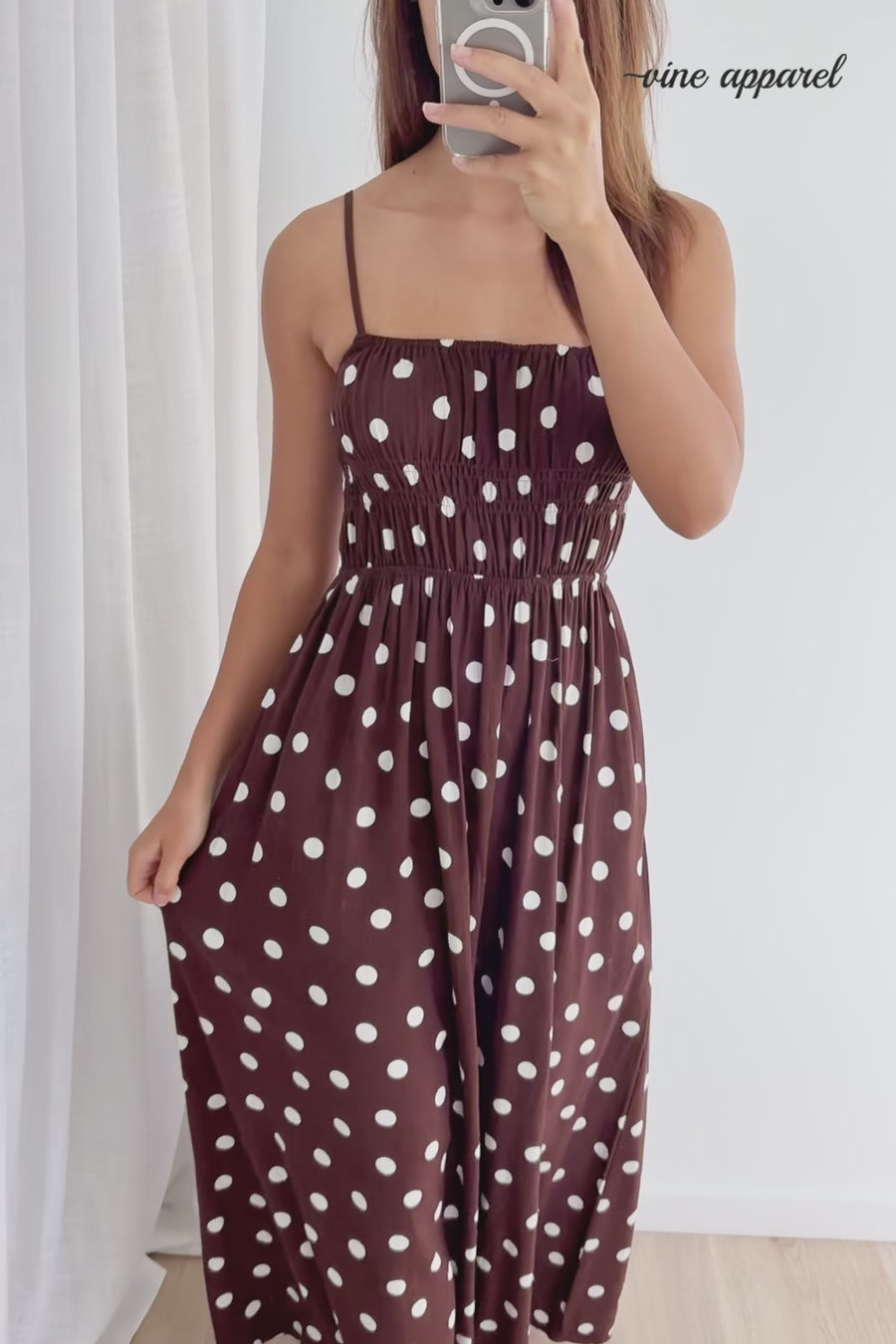 Chocolate Polka Dot
