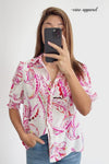 Pink Paisley Floral