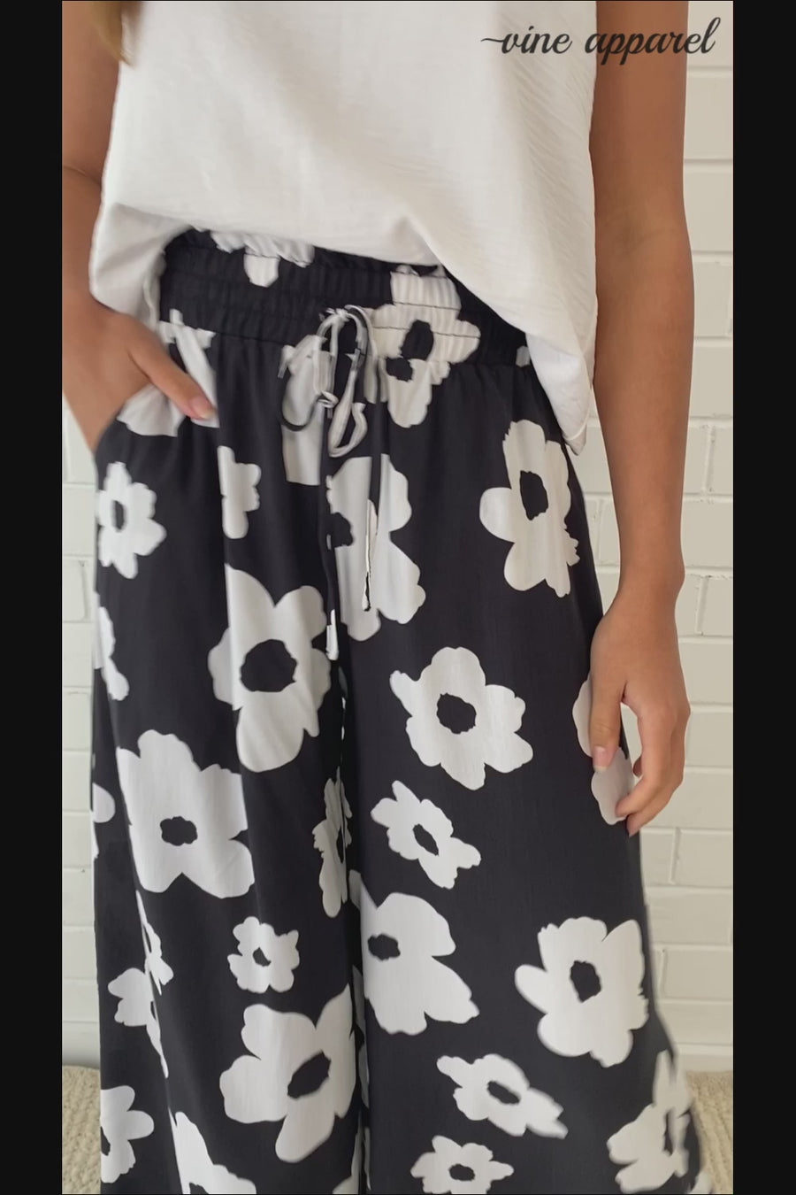 Black Floral