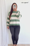 Olive Natural Stripe