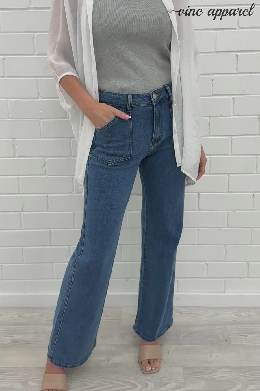 Mid Blue Denim