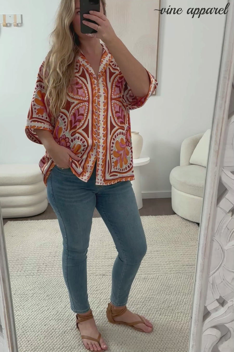 Pink Orange Multi