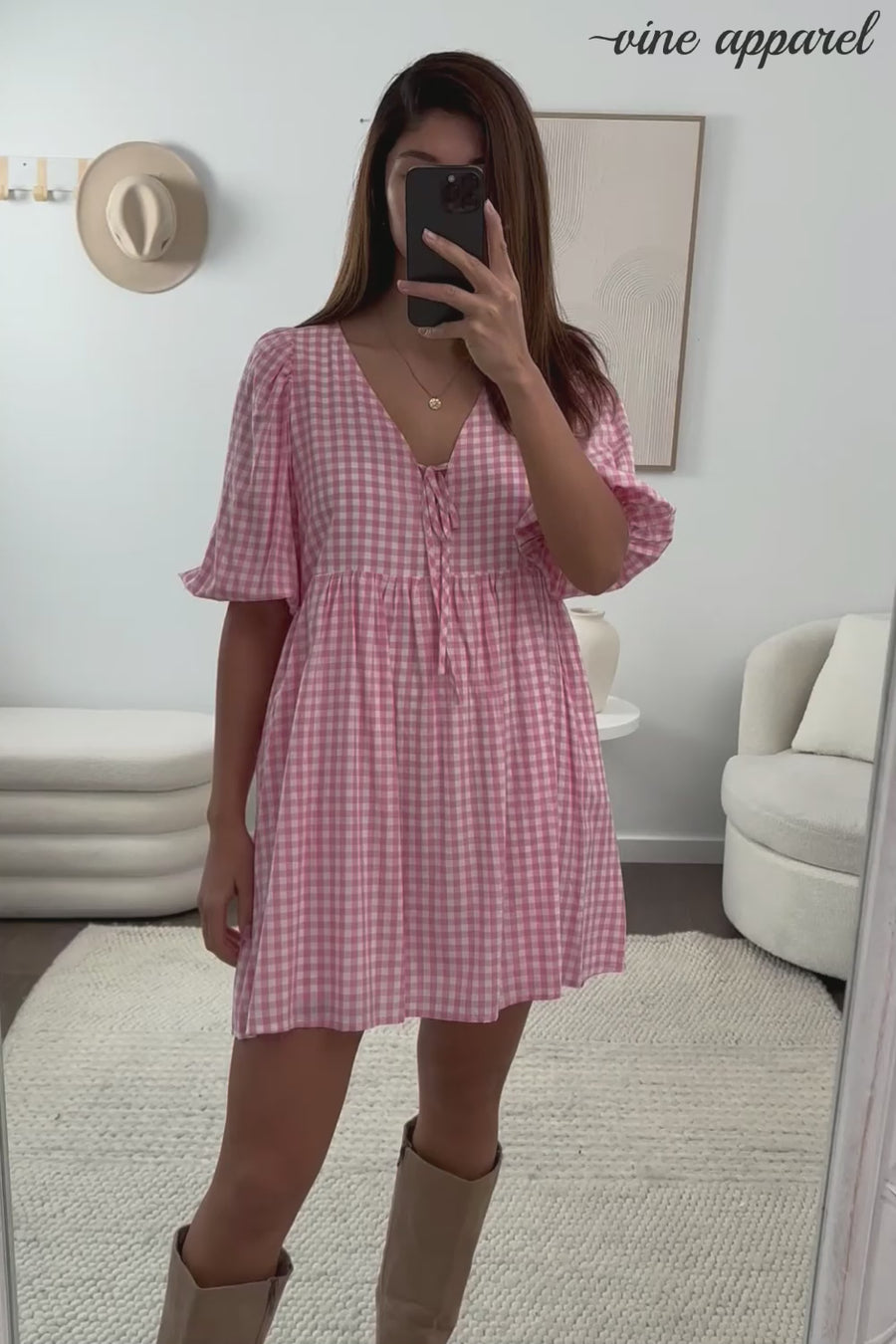 Pink Check