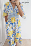 Lemon Blue Print