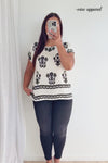 Cream Black