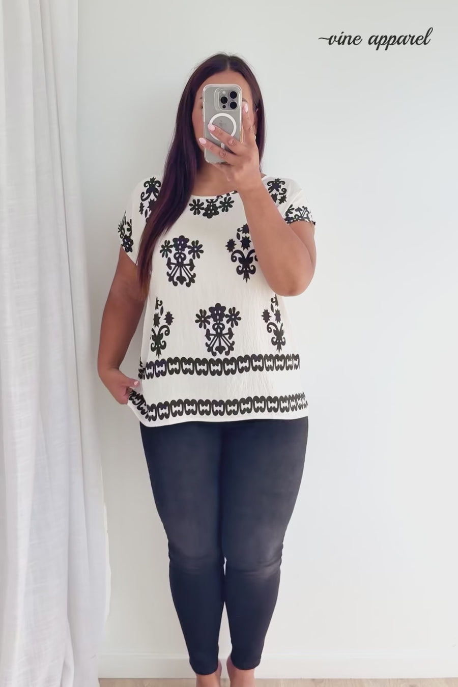 Cream Black