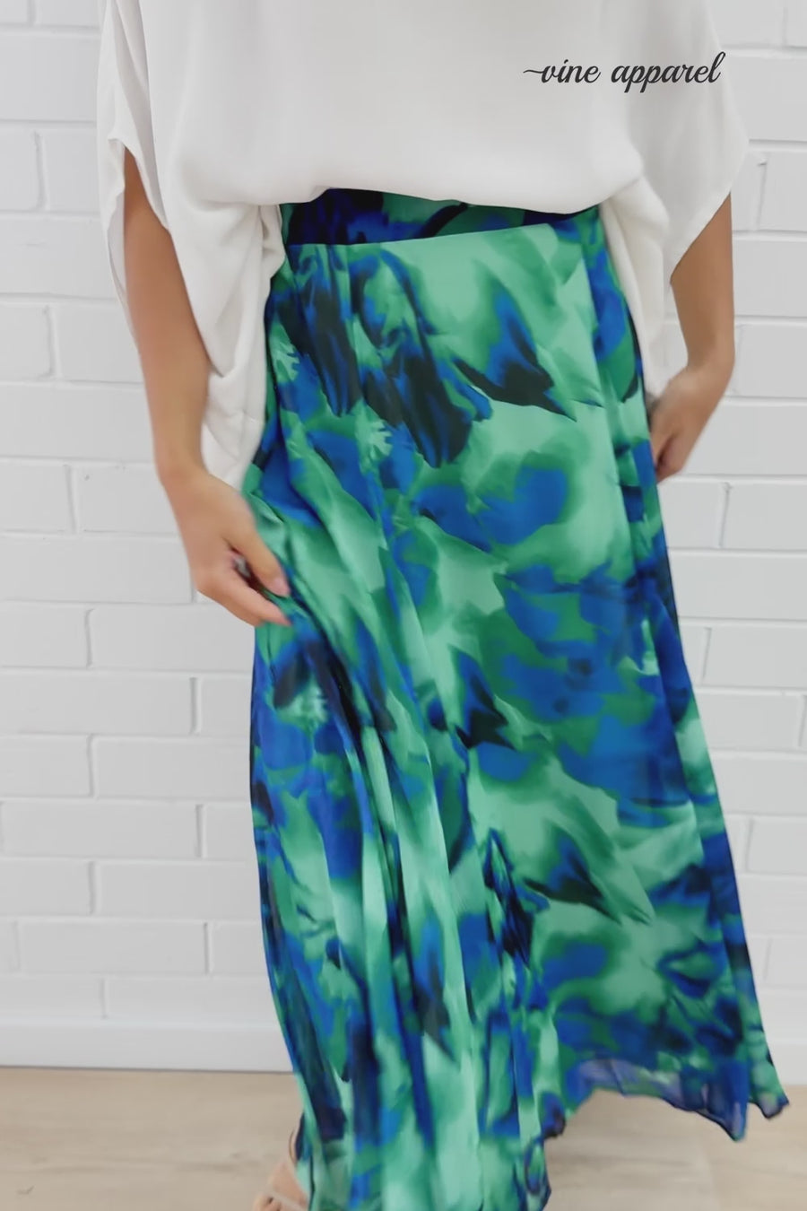 Green Blue Watercolour