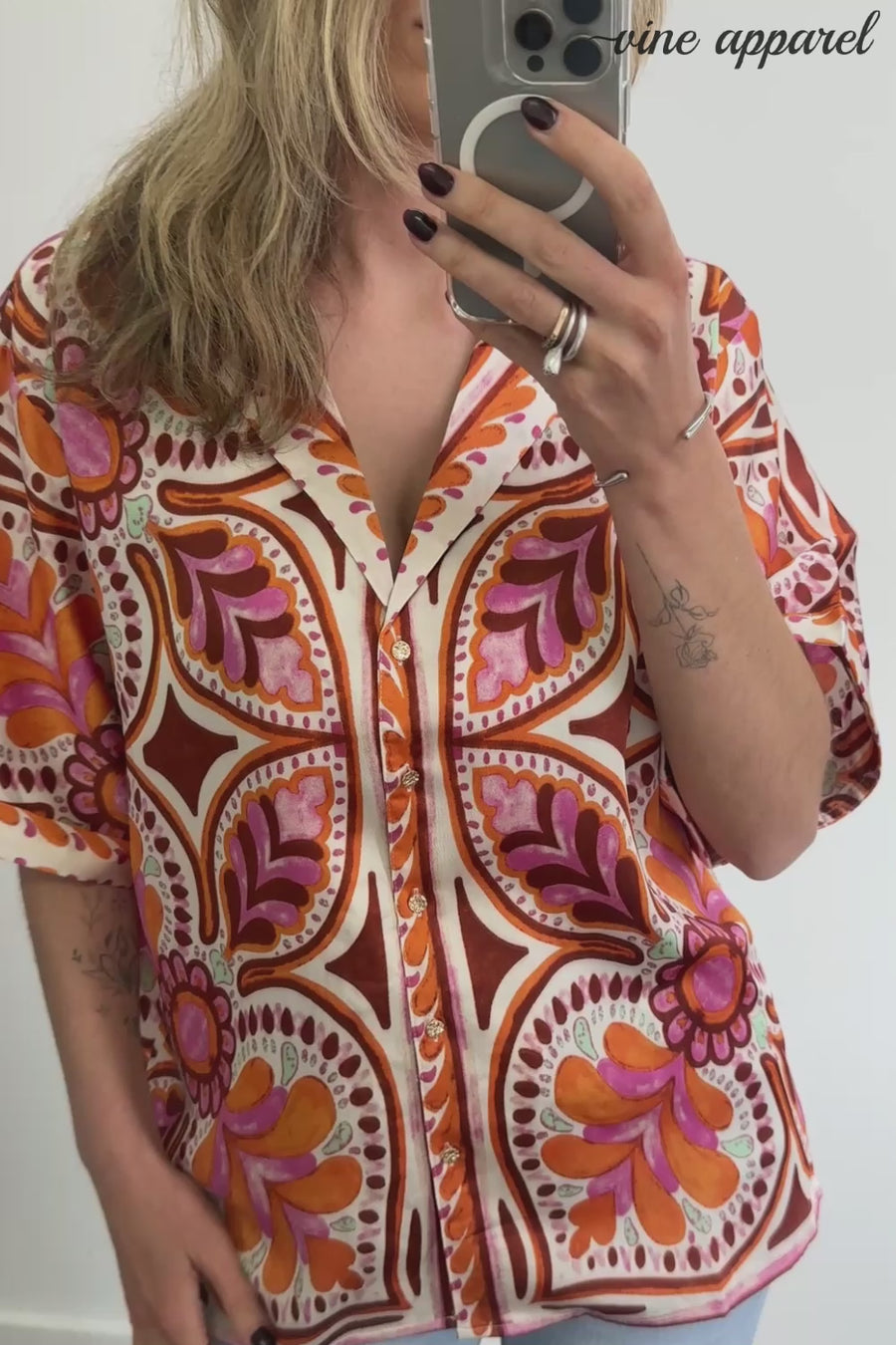 Pink Orange Multi
