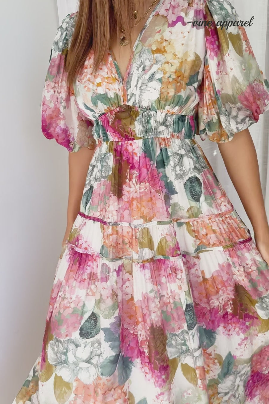 Magenta Apricot Hydrangea