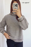 Chocolate White Stripe