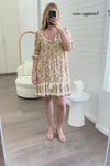 Cream Floral Multi