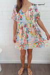 Peach Patchwork