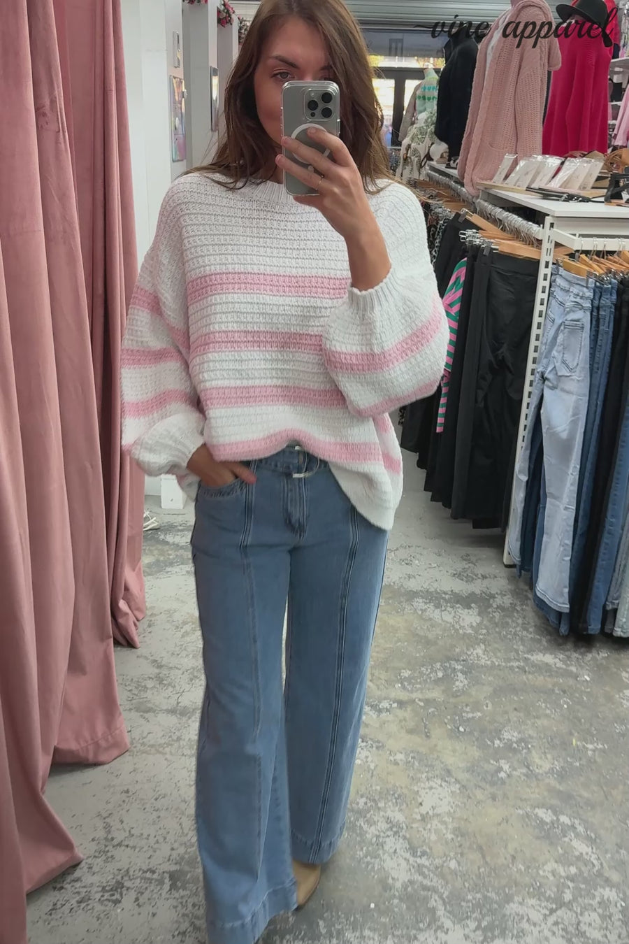 Pink Stripe